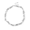 Irregular Beaded Choker Collar Collarbone Chain Female, Simple Ins Star Cross Fringed Collar