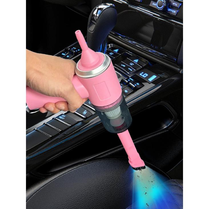 Car Vacuum Cleaner Wireless USB Charging Strong Suction Portable Handheld Mini Powerful Air Cleaning Machine for Home Appliances