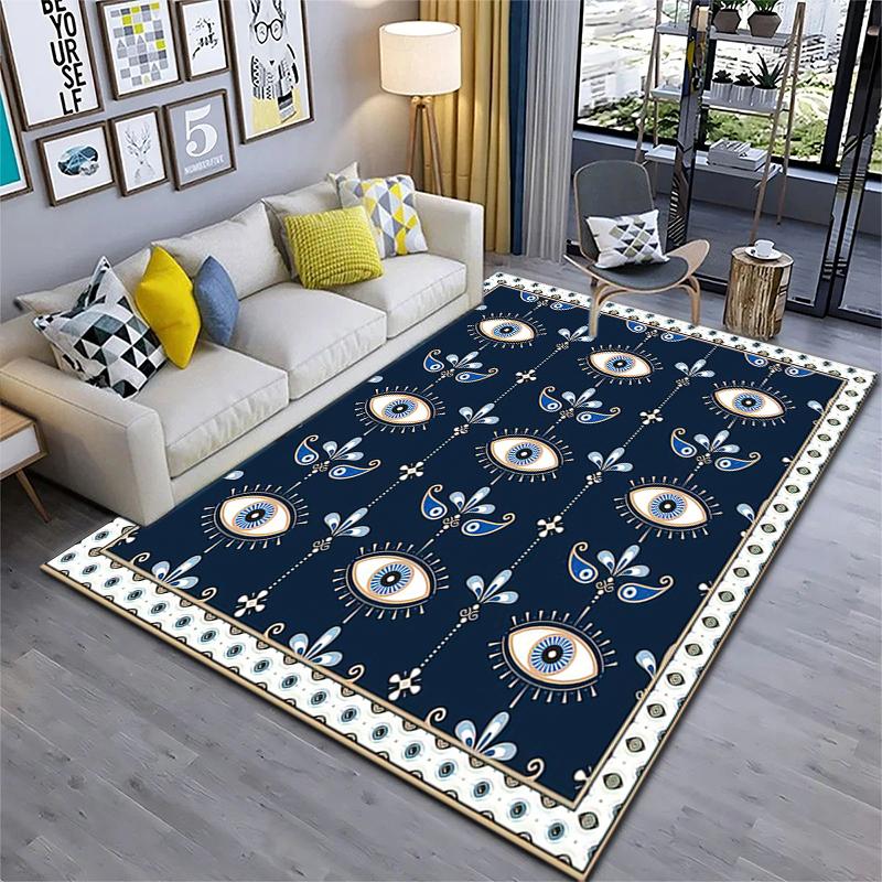 Galactic Eye Cosmic Visionary Artwork Carpet Suitable For All Seasons Printing Bathroom Mat Office Chair Cushion Dormitory Decoration