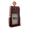 Hometime Metal Mantel Clock - Petrol Pump