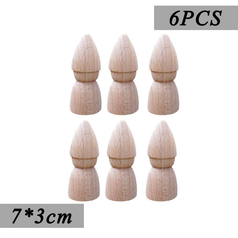 Радужная кукла Монтессори, деревянные игрушки, цвет бревна, буковое дерево, граффити, сделай сам, живопись, игра-головоломка, радужные строительные блоки, детские игрушки