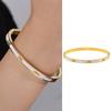 Браслеты из нержавеющей стали с ракушкой для женщин, золотые браслеты, не выцветающие ювелирные изделия, подарок