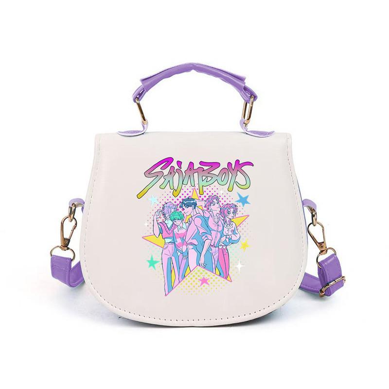 Girls Kpop Hunters Derpy Rumi Zoey Mira Printed Student Kids Casual Shoulder Crossbody Bags
