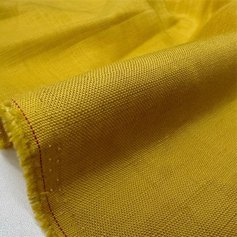 100x140cm Solid-colored Tencel Linen Fabric Vertical Comfort and Breathability DIY Summer Coat Dress and Trousers Clothing