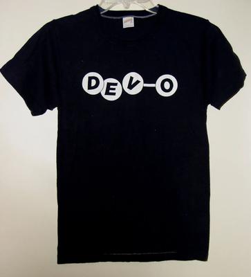 Винтажная черная футболка с логотипом группы Devo, унисекс, размеры от S до 5XL, CR659, футболка унисекс