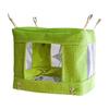 Bird Perch Nest Tent Stand for Parrots Conure Budgies Swing Breathable Hammock for Small Medium Parrots Toy
