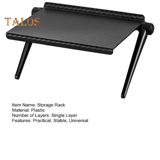 TV Computer Screen Top Shelf Organizer Bracket Strong Load-bearing Easy To Install Adjustable Design Monitor Top Shelf Holder