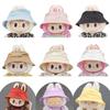 Doll Hat for Dollhouse Miniature 17cm Labubu Color Match Hat Kawaii Cute Doll Accessories Kids Girls Toys