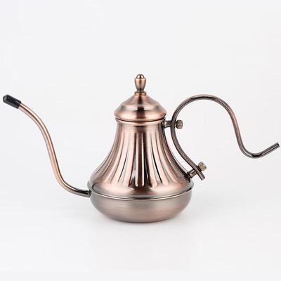 Ретро чайник из нержавеющей стали Shangqi с гусиным носом для пуровера