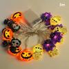 Halloween Decoration Led String Lights,Pumpkin Ghost Spider Web Hanging Lamp,Home Outdoor Lantern Props