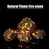 Unique Natural Flame Fire Stone Multiuse Aromatherapy Decor Office Decoration Radiation Stone Home Glowing Beautiful Ultrav G7U0
