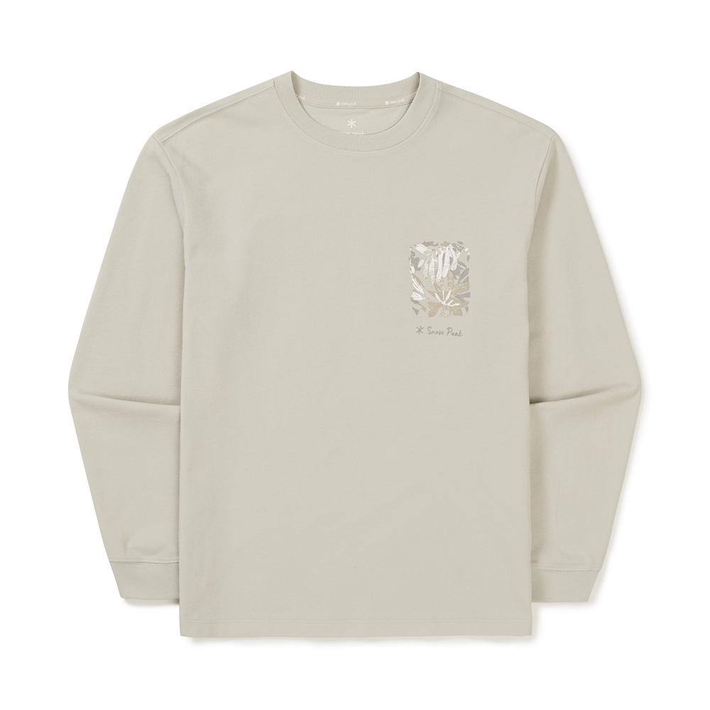 [Snowpeak] Sorona Women's Tropical Long Sleeve T-shirt Light Beige (S25SWFTL63)