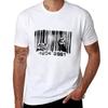Barcode T-Shirt plus size tops korean fashion mens graphic t-shirts hip hop
