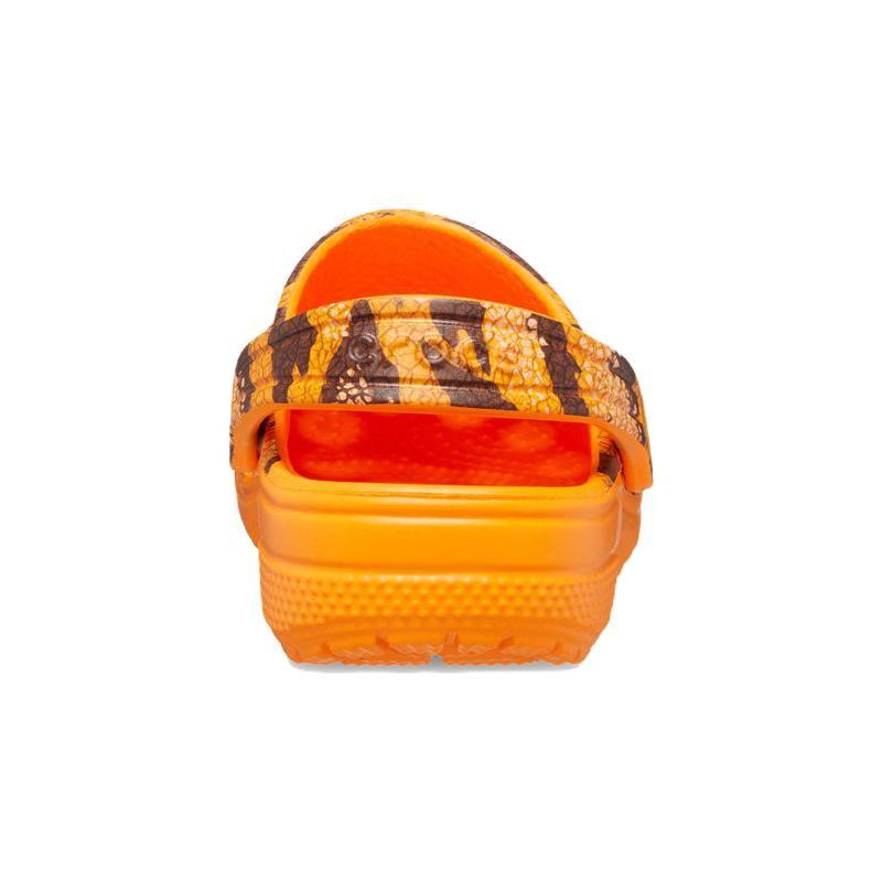 Crocs Кроссовки Jurassic World x Classic Clog Toddler Orange Zing Baby 208848-83A