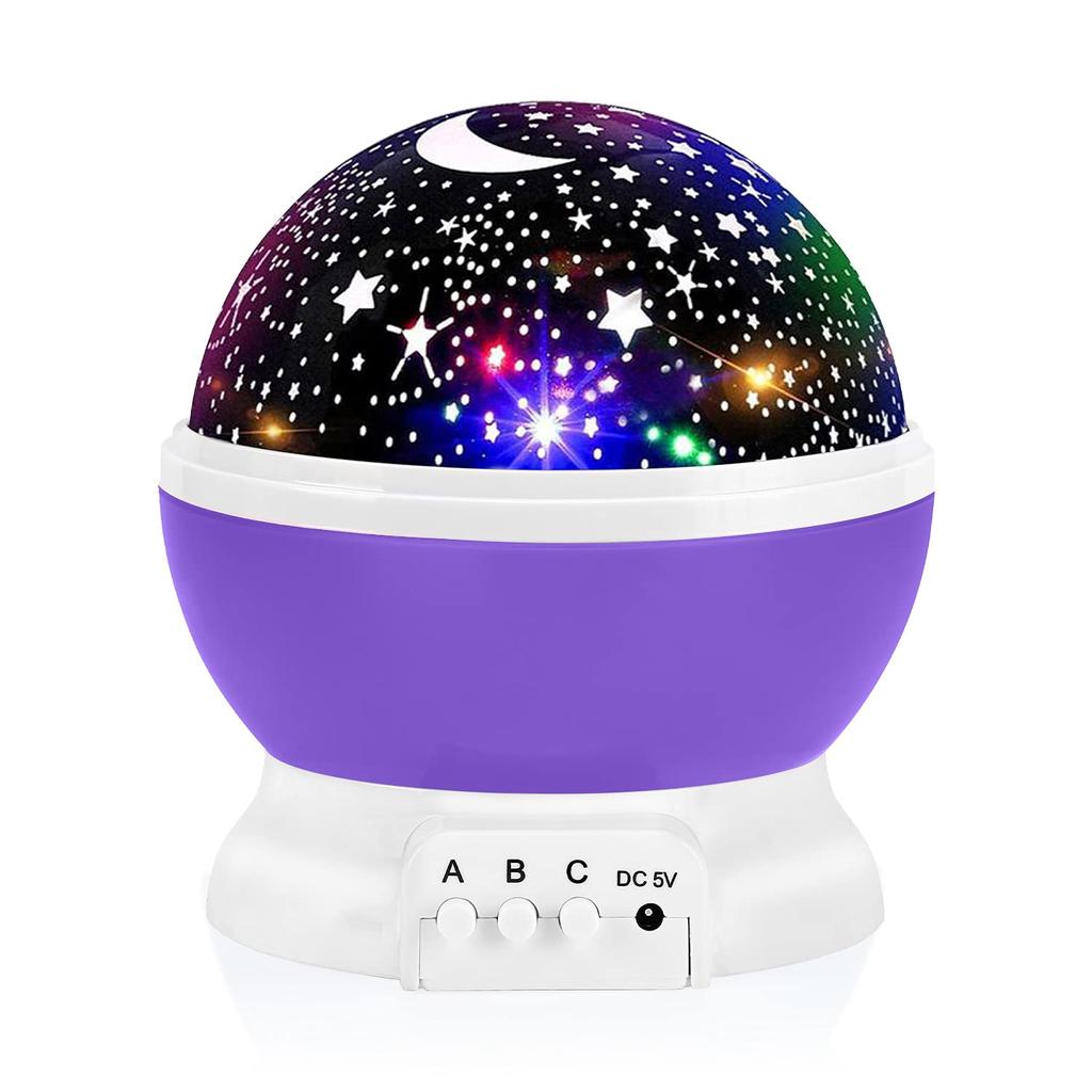 Детский звездный ночник, звездный проектор туманности с USB-кабелем, романтические подарки для мужчин, женщин, детей