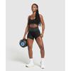Gymshark Бесшовные шорты Apex Black Graphite Grey B3b4p Bb29