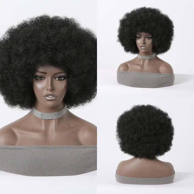 Короткие блондинки вьющиеся афро японские высококачественные парики из волокна для женщин вьющиеся черные женские парики с челкой повседневный парик для косплея