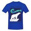 Svalbard Northern Lightssoft Tshirt Sweetcool Vibe Neat Stitching Short Sleeve