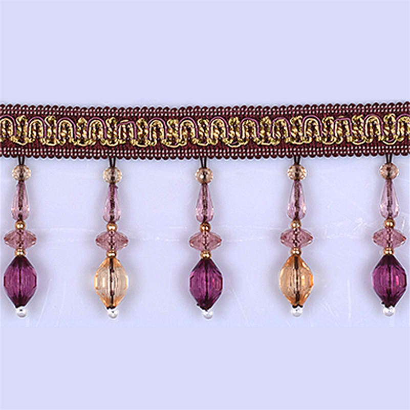 3-метровые подвески из хрустальных бусин для штор, бахрома, кисточки, отделка, обивка, свадебный декор