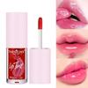 Lipstick Water Makeup Explosion Pearlescent Lip Gloss Lasting Moisturizing Non-stick Cup Lip Glaze