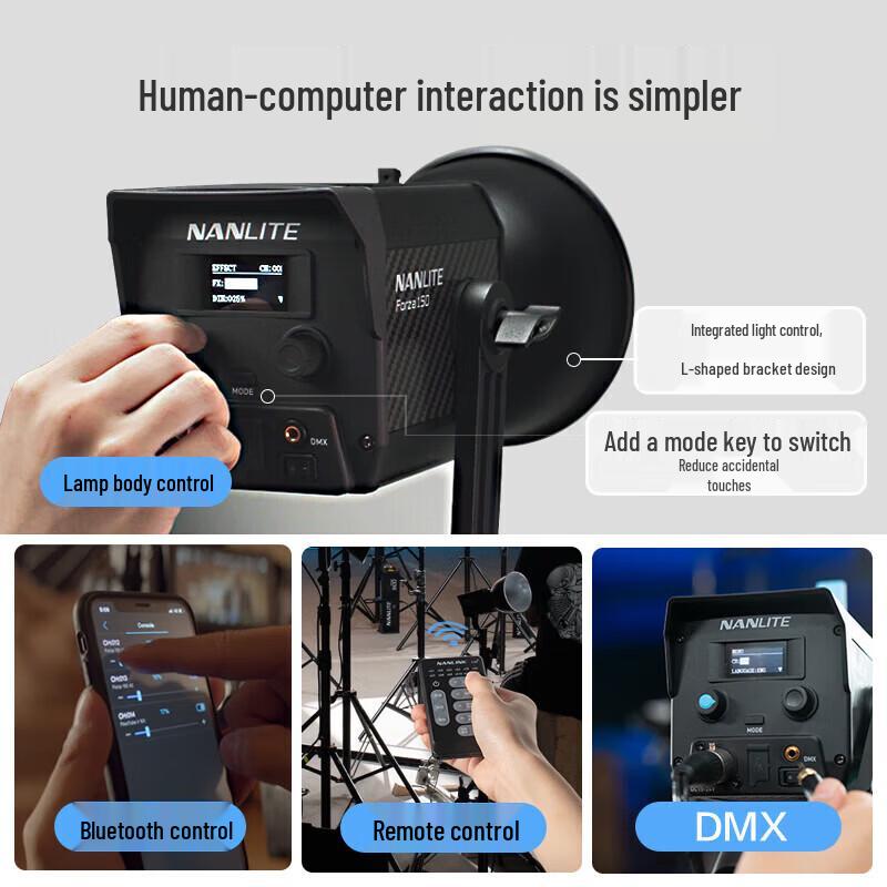Комплект светодиодного освещения для фотосъемки NANLITE Forza 150
