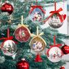 6x Christmas Ball Ornaments Tree Hanging Craft DIY Pendant Drops Xmas Decor