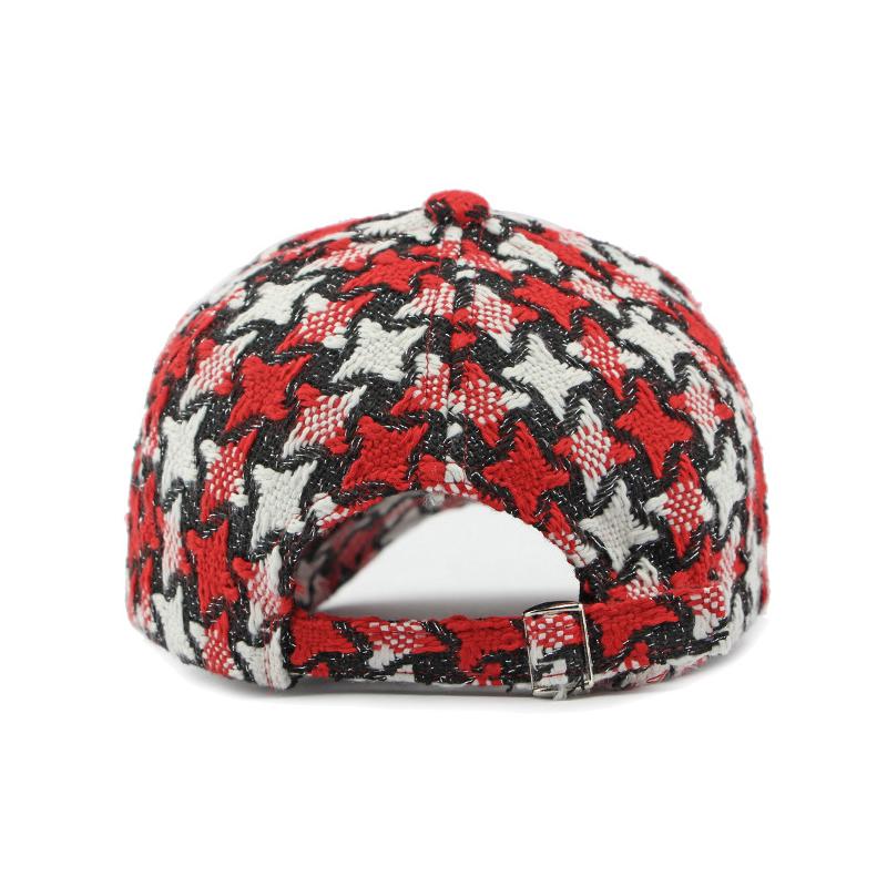 Hat Women Autumn Winter Thick Warm Knitted Baseball Cap Sunscreen Sunshade Cap Ponytail Panama Cap