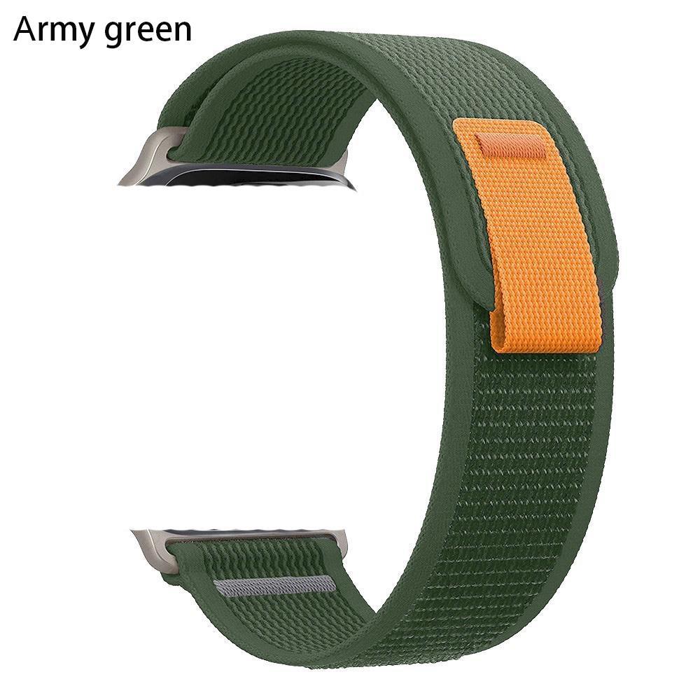 Спортивный нейлоновый ремешок для умных часов Ultra, 49 мм, 7, 8, 45 мм, 41 мм, 44 мм, 40 мм, 42 мм, 38 мм, уличные ремешки, браслет для часов серии 8, 7, 6 SE, 5, 4, 3, 2, 1