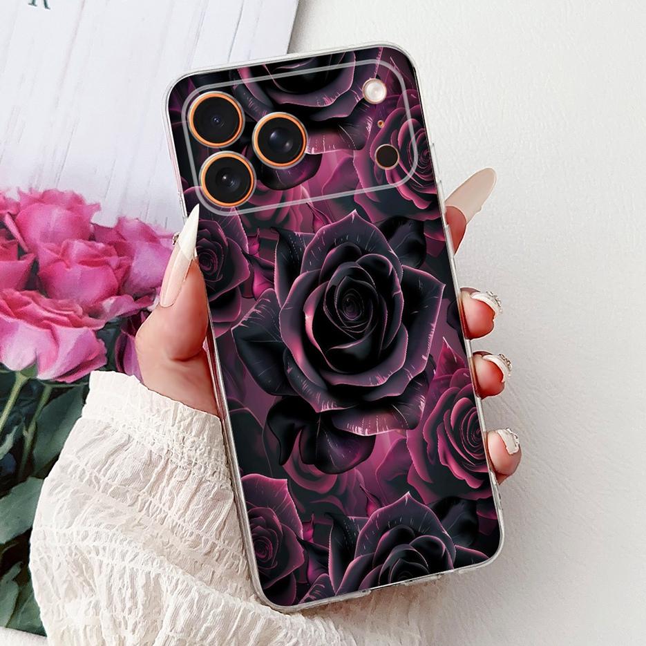 Для Apple iPhone 17 Pro Max Чехол iPhone17 Air Модный Расписной Чехол Мягкий Силиконовый Чехол Для iPhone 17 Air iPhone17 Pro Max Fundas