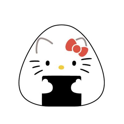 Персонажи компании K Sanrio (Серия Онигири) Подставка для палочек Hello Kitty SAON-HSO-KT