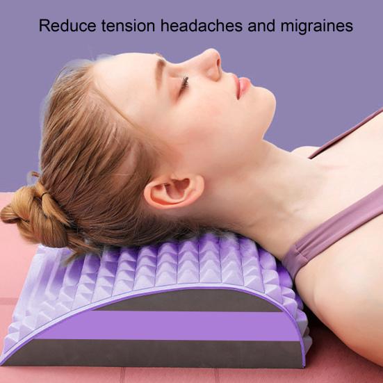 Растяжка для шеи и спины Массажер для снятия боли в шейном отделе позвоночника Массажер для облегчения боли в пояснице Подушка из ЭВА Ишиас Грыжа межпозвоночного диска Сколиоз Растяжка для поясницы Кресло для спины