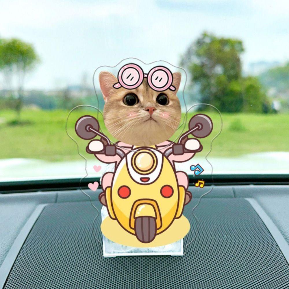 Dog Car Shaking Head Cat Funny Car Shaking Head Ornament Car Shaking Head Dog  Car Interior