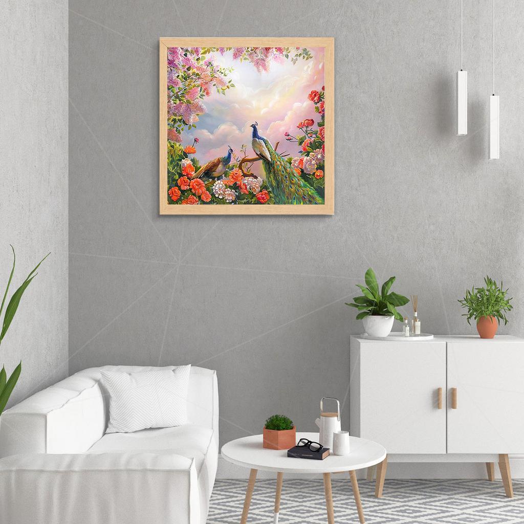 5D Diy Diamond Painting Romantic Peacock Diamond Embroidery Full Lay Anime Cross Stitch Kits Home Decor Handmade Gift