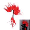 Feather Ear Clip Fashionable Ear Jewelry Comfortable Earrings Nonslip Ear Accessories for Festival and Travel Wear