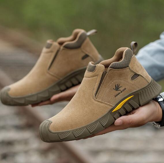 Защитная обувь для электросварки, мужская летняя одежда, защитные противоударные рабочие ботинки с защитой от проколов, обувь D305