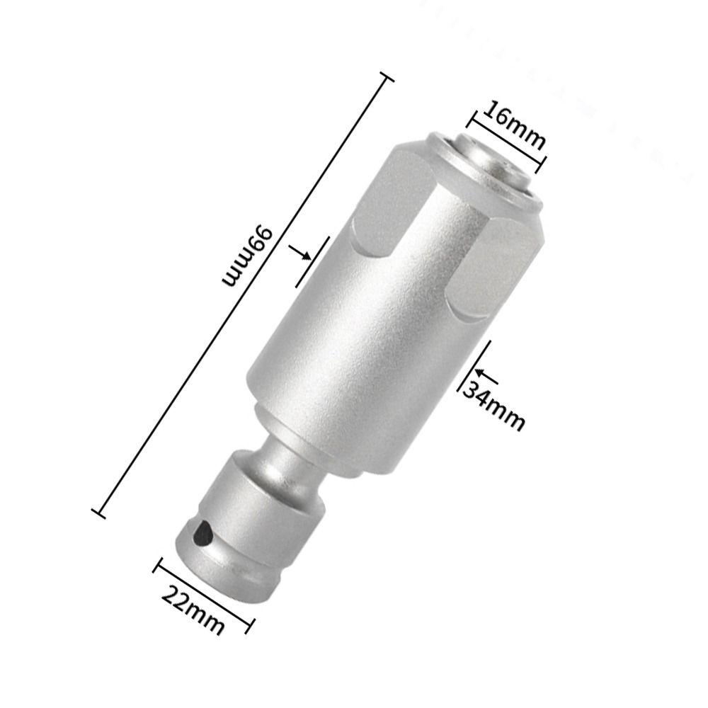 Преобразователь электрического гаечного ключа с квадратным интерфейсом. Преобразователь электрического молотка с измененной головкой.