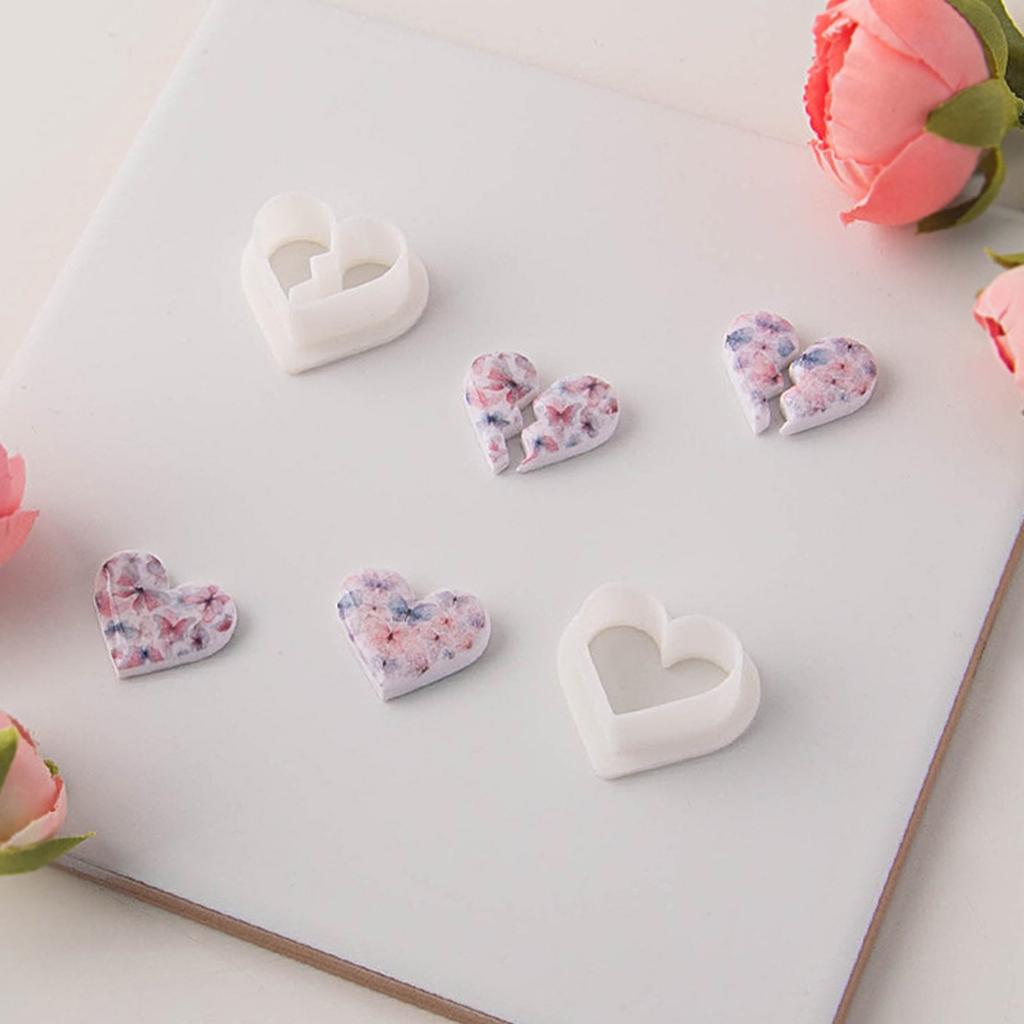 Переводная бумага для сердечек и бабочек из глины Переводная бумага для глиняных сережек Изготовление ювелирных изделий