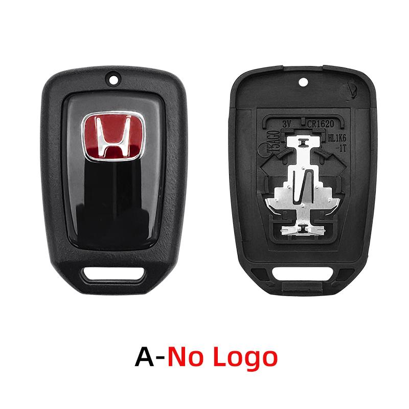 AYE1 1ocs Car Key Fob Pocket Cover Case For Honda Fit Jazz Civic CR-V HR-V Accord Jade Crider Odyssey Remote Protector Accessories