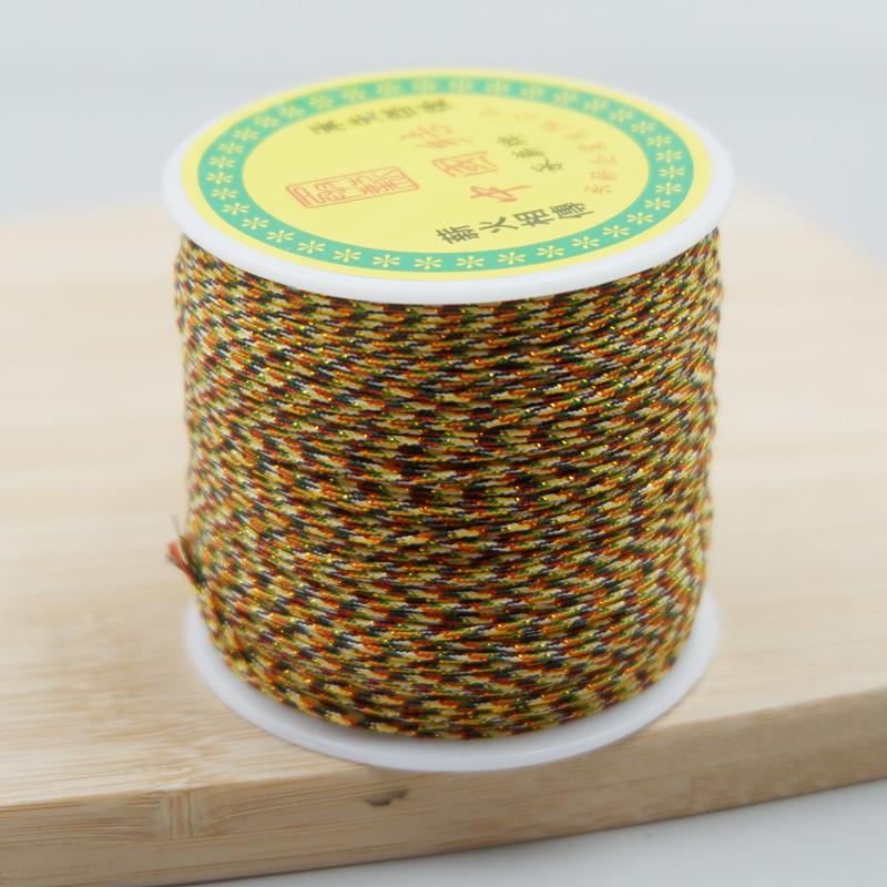 Chengxin Brand Dragon Boat Festival Будда Бусины King Kong Разноцветные Нити Плюс Золотой Материал Сделай Сам Плетеный Браслет Бодхи Пятицветная Веревка