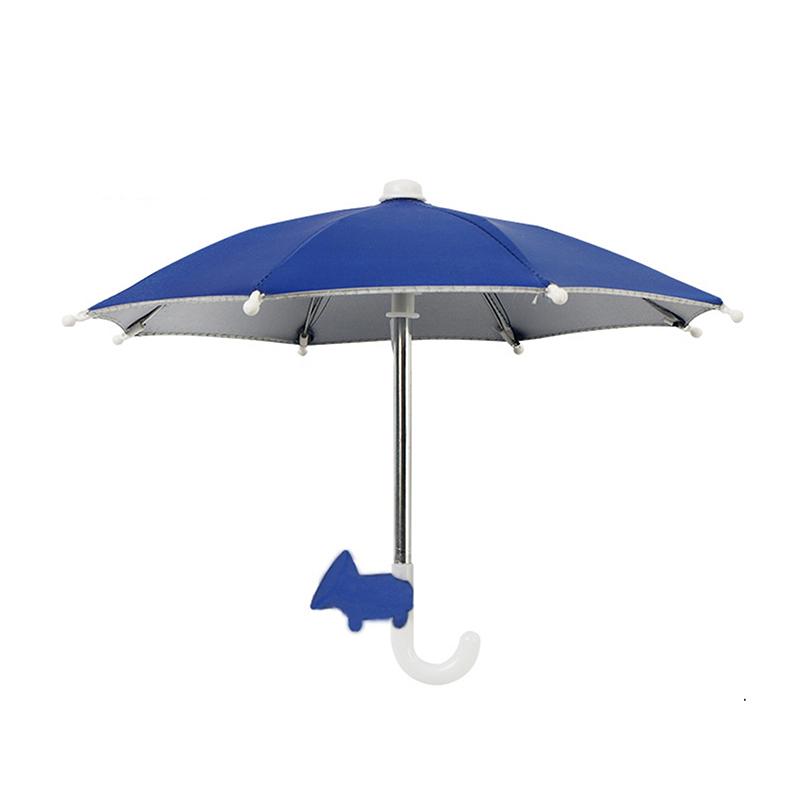 Многоцветный зонтик от солнца для мобильного телефона с присоской, подставка для телефона, чехол для улицы, солнцезащитный козырек, держатель для телефона, аксессуары