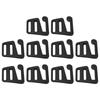 10 шт. Регулируемая пряжка из сплава, многоцелевые, легкие, портативные, аксессуары для багажа для рюкзака, сумки, плетения