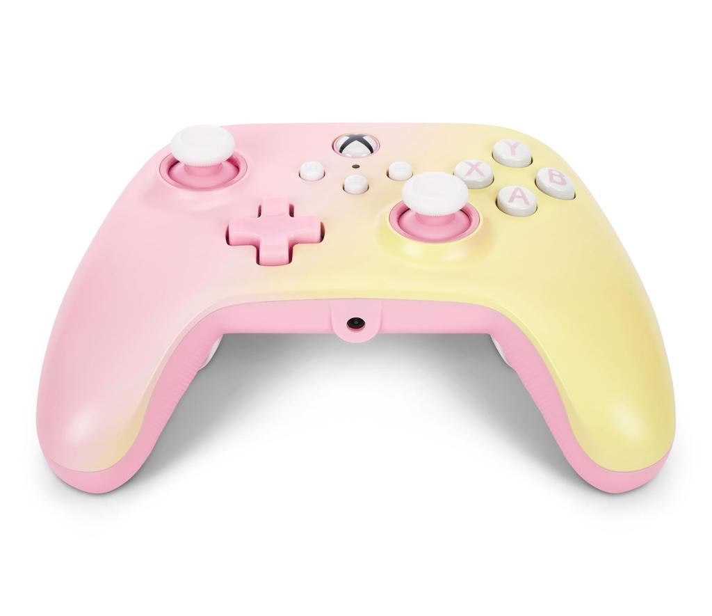 Год PowerA Advantage Проводной контроллер для Xbox Series Pink Lemonade Функция двойной вибрации для Xbox Series PC Windows [2 Гарантия] XS - XS 10/11