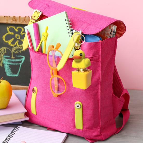 Ducky Caps Брелок-игрушка Fidget Toy Крякающая утка Снятие стресса ABS Пластик Погремушка Уменьшитель Брелок Подвеска