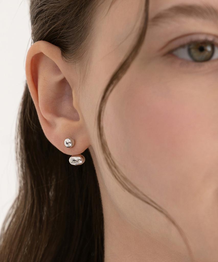 Татьяна Каменные Серьги-Гвоздики Ear Jacket Серьги Ec3299