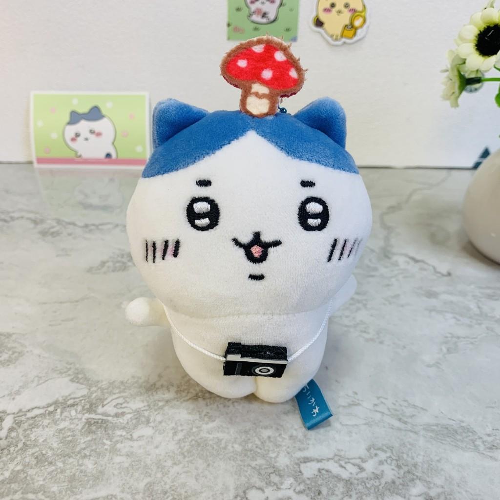Очаровательный плюшевый брелок в виде медвежонка-гриба Чиикавы, идеально подходящий для любителей милых животных