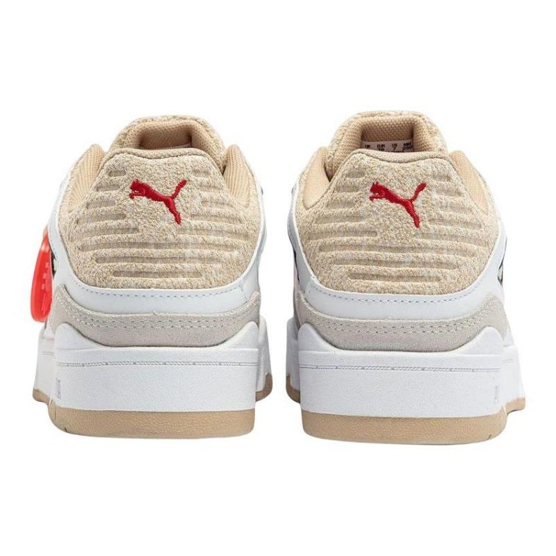 Ferrari x PUMA Slipstream Rt Low Skate Shoes Unisex White Red 307616-01