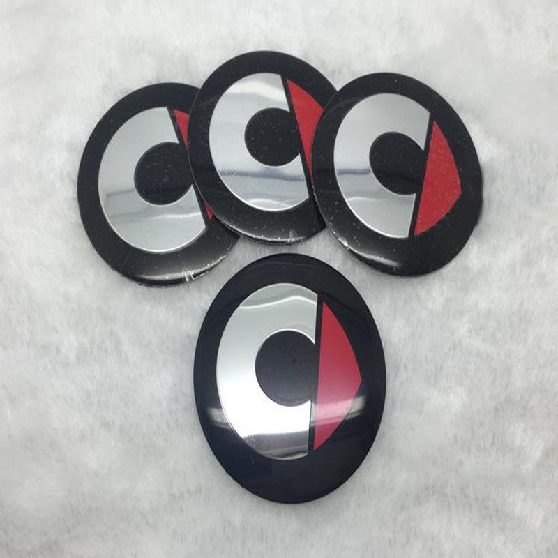 4pcs Car 565mm Styling Aluminum Car Wheel Center Hub Cap Stickers Smart For
