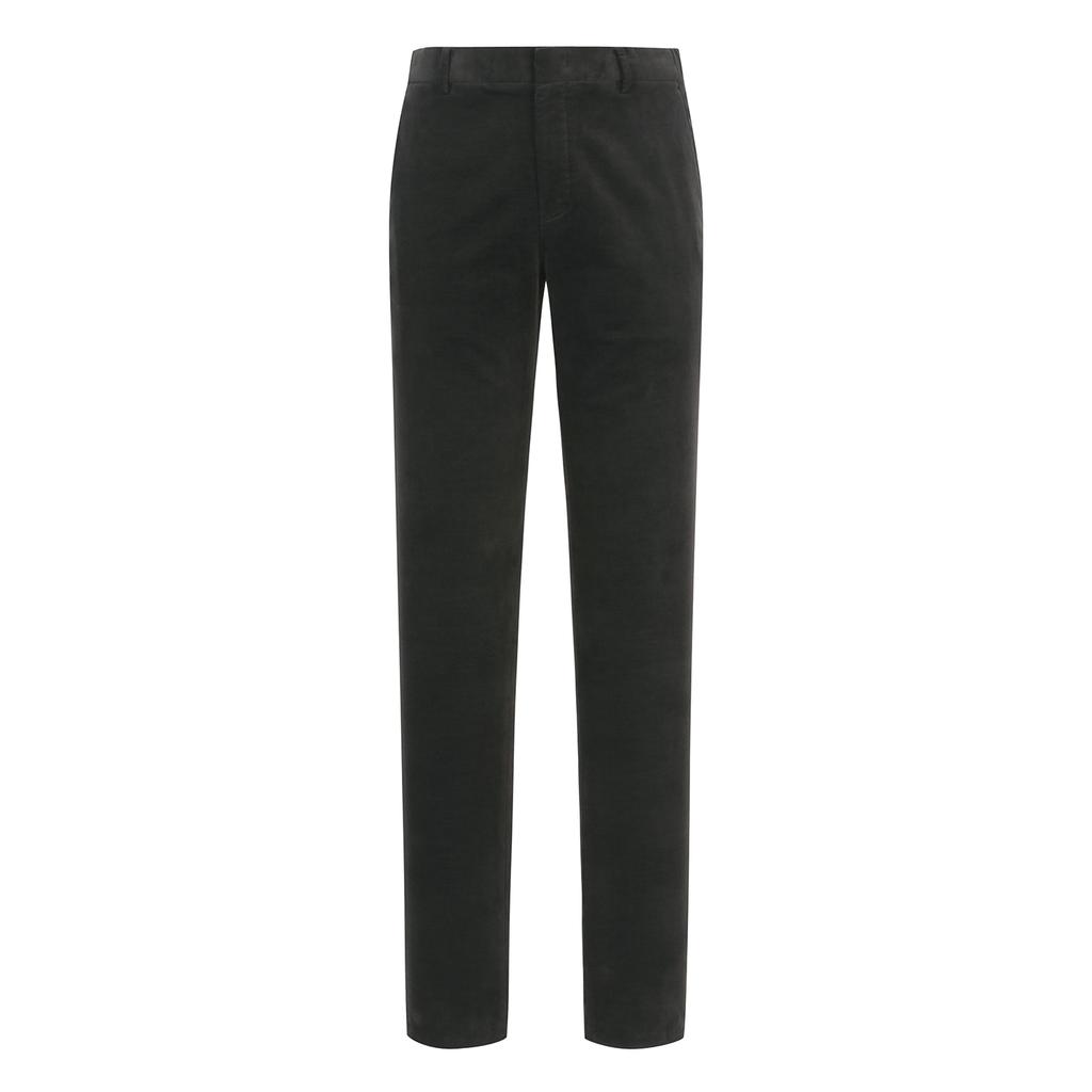 FERRAROMILANO Moleskine Charcoal Slacks (Am0Esl40438)