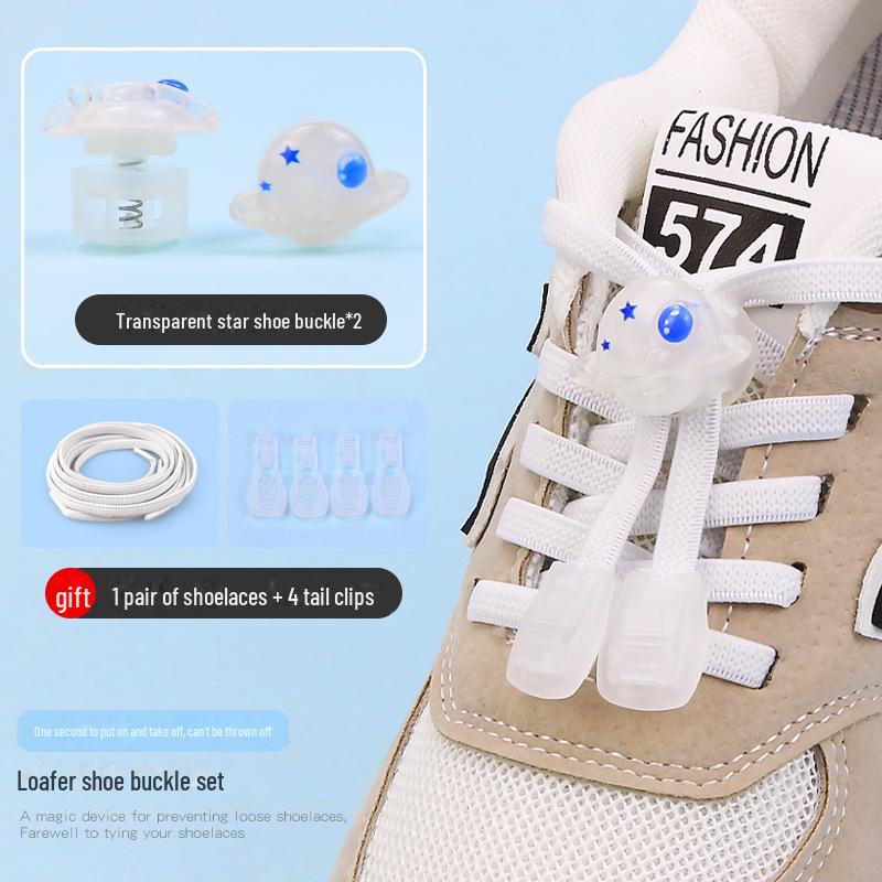 Детская пряжка для обуви без завязок с рисунком из мультфильма - декоративная застежка-пружинка