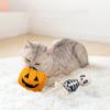 Ghost/Spirit/Pumpkin Cat Chewing Fun Doll Plush Halloween Cat Teeth Grinding Toys  Cleaning Teeth